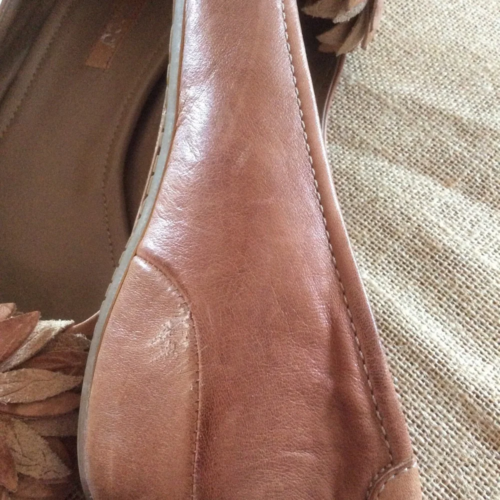 Ecco Slip-on Ballet Flats, Sz Euro 40, Sz 9